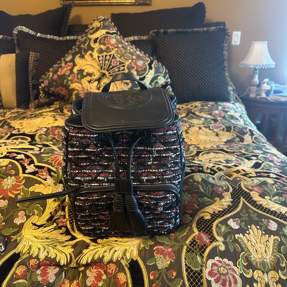 Tory Burch backpack used a handful of times.. looks brand new !